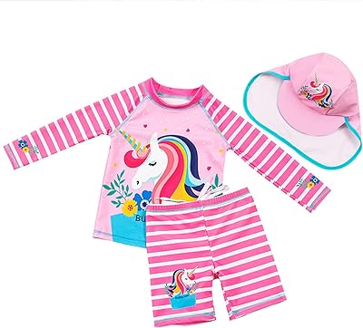 Ggerou swimsuit a piece of baby, toddler, boy and girl, anti-rash swimsuit with hat, UV upf 50+ sun protection, zipper with zipper, beach swimsuit (12-18 months, unicorn) (9252-1, 80).. Shop the future with DIAYTAR NIGERIA - thousands of products, unbeatable prices, delivery within a week.
