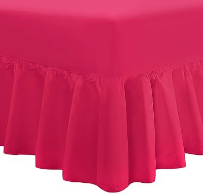 Nimsay Home Drap-housing with ruffle united 100 % Egyptian cotton.. Experience retail therapy without the financial stress at DIAYTAR NIGERIA's budget-friendly marketplace.