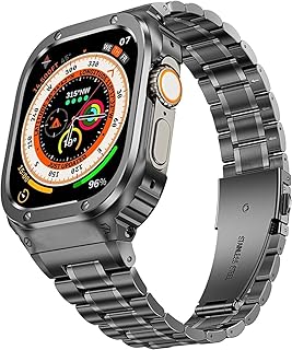 Compact case and Dado watch bracelet Compatible with Apple Watch 8 Ultra 49 mm.. Experience DIAYTAR NIGERIA, where extensive product variety meets pocket-friendly prices and reliable delivery.