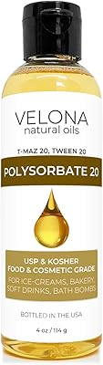 Velona Polysorbate 20 - 4 Oz | Food quality and cosmetics soluble | Fully natural for cooking, skin care and bath bombs | Use today - Take advantage of the results.. Discover more ways to save — every day on DIAYTAR Nigeria.