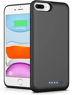 Long -lasting battery shell rechargeable HRX for iPhone 6 Plus/6s/Plus/7 8 Plus [4000 mAh] (5.5 inch, black).. Shop electronics, clothes, and everything in between on DIAYTAR Nigeria.