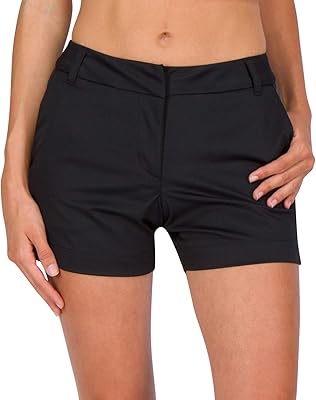 Three Sixty Six Golf Short for Women 4 1⁄2 " - Quick drying shorts with pockets, sports and breathable.. Shop efficiently with DIAYTAR NIGERIA, offering thousands of products at unbeatable prices delivered promptly.