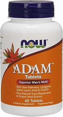 Adam's capsules, multivitamins for men, 60 Now Foods capsules.. DIAYTAR NIGERIA delivers more than purchases - we deliver affordable shopping solutions within the week.