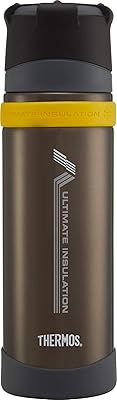 Thermos 104105 Ultimate Series Metal bottle, Wooden charcoal, 500 ml.. DIAYTAR NIGERIA: Where affordable online shopping meets reliable delivery across Nigeria.
