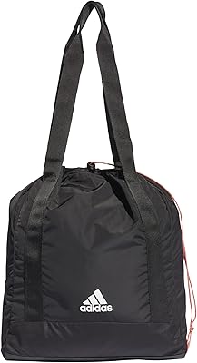 Large adidas sport tote bag, black/white, one-sized, black/white, one size.. DIAYTAR NIGERIA connects your desires with reality through our affordable e-commerce platform and quick delivery.