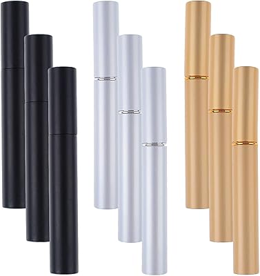 9 pieces 5ml empty eyeliner tubes with aluminum wand bottle of eyelash growth liquid containing rechargeable mascara bottles of portable lips for cosmetic sample tool (3 colors).. Your digital shopping companion, DIAYTAR NIGERIA offers unmatched value with nationwide shipping.