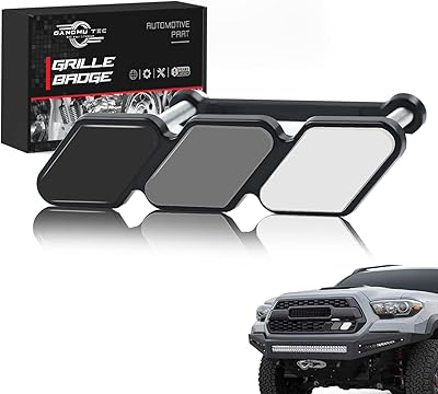 Decoration decoration badge TRD, improved 3 -colored logo, compatible with Toyota 4Runner Tacoma Tundra and other grille or slot grille (black).. DIAYTAR NIGERIA connects desires with reality through affordable prices and reliable delivery service.