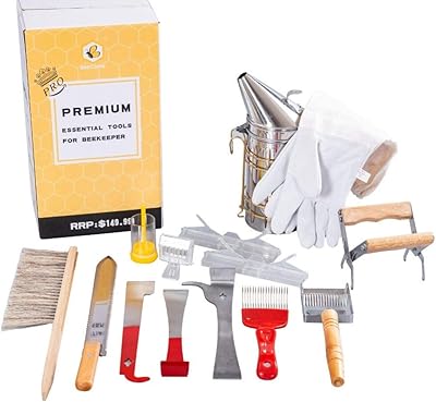 Beekeeping kit for beginners, beekeeping tools for beekeepers, 14 professional hive tools.. Shop with confidence at DIAYTAR NIGERIA, enjoying competitive prices and delivery within 8 days.