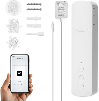FURLO TM616EGWT Smart Bead WiFi automatic sliding door opener, electric curtain engine control engine for smart house.. DIAYTAR NIGERIA: Connecting Nigerians with affordable products delivered promptly nationwide.
