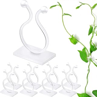 DELFINO Invisible wall climbing clips for plants, self-adhesive wall clips in rattan, adhesive hook for plant support, vine support, garden fasteners, plant clips for the house and the garden (50 rooms, white m).. Discover endless possibilities with DIAYTAR NIGERIA's extensive product range and affordable shipping.