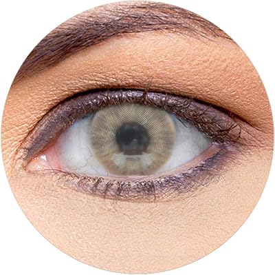 Unisexesal contact lenses original anesthetics for anesthesia, cosmetic contact lenses for anesthesia, disposable for six months - Safran color (bronze).. DIAYTAR NIGERIA brings the marketplace to your screen with affordable products delivered in 5-8 days.
