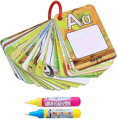 Watercolor Painting Graffiti Art Carnet Carte 26 Letters Early Education for Children.. DIAYTAR Nigeria: Your one-stop online shop with unbeatable prices and nationwide delivery in under 8 days.