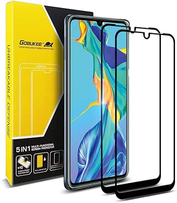 Wallpaper protective glass jubuki for Huawei P30 [Complete edges of the edges] HD transparent, without bubbles, adapted to the shell, anti-finger anti-traces.. DIAYTAR NIGERIA: Redefining e-commerce with affordable prices and reliable nationwide shipping.