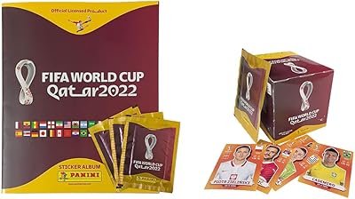 Benini - Album of FIFA World Cup players, Qatar 2022 with 53 sticker games (each package - 5 stickers).. DIAYTAR NIGERIA: Where shopping meets satisfaction with affordable prices and reliable 5-8 day shipping.