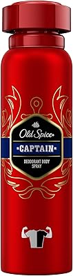 Body deodorant Captain Old Spice for men - 150 ml.. DIAYTAR NIGERIA transforms desires into deliveries with our affordable prices and dependable shipping.