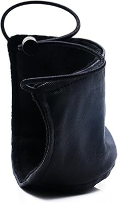 Protector of a wear -resistant shoe heel for unisex, fabric heel protective cover for driving by car, black, 1 room (1).. Great deals and fast delivery — the DIAYTAR Nigeria guarantee.