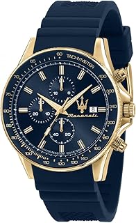 Sfida R8871640004 watch for men, chronograph, quartz movement, blue, 44 mm, bracelet... DIAYTAR NIGERIA: Your partner in affordable online retail with reliable delivery across the nation.