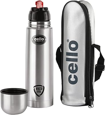 S.S.S. Flip violoncelle style - 350 ml, silver.. Experience the future of online shopping with DIAYTAR NIGERIA's extensive product range and competitive pricing.