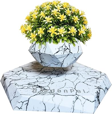 Garden pal floating plant (marble), raised plant pot for succulents, bonsai, air plants, floating flower pot, floating planter for home office decoration.. Shop without boundaries at DIAYTAR NIGERIA, offering affordable products with convenient delivery times.