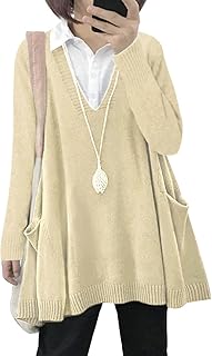 Yesno full cotton sweater in thick cotton for women - swollen knitted sweater with wm9typ1 pockets, long apricot sleeves, m, long apricot sleeves, m.. Shop efficiently from anywhere with DIAYTAR NIGERIA's comprehensive platform and quick delivery options.