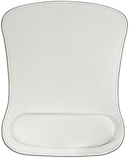 Ergonomic Kakuy leather ergonomic mouse carpet with comfortable and waterproof (white).. Experience the convenience of online shopping with DIAYTAR NIGERIA's reliable 5-8 day delivery service.