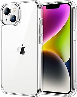 Iphone 14 6.1 inch iPhone shell, shock anti-yellowing shell with transparent anti-scratch back (transparent).. No stress, no delays — DIAYTAR Nigeria is your trusted shopping partner.