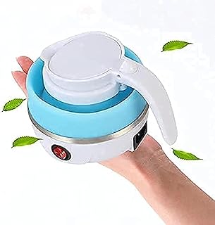 Sale mini Portable silicone foldable electric kettle - Display of travel water heaters (blue).. Get your essentials without leaving home — thanks to DIAYTAR Nigeria.
