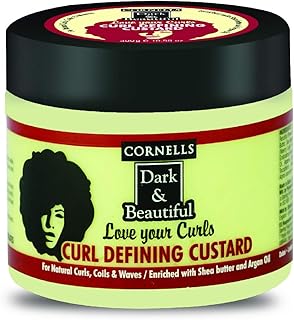 Cornells, Dark & ​​Beautiful Curl Defining Custard Cream, 300 g, reduces Frisottis and Hydrate.. Shop with intention at DIAYTAR NIGERIA, offering thousands of products at budget-friendly prices.