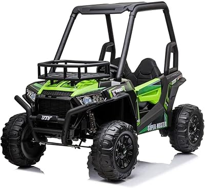 Red0 Beach Electric Buggy 360 Adventure 12V UTV for children - Green.. From phone accessories to home decor — DIAYTAR Nigeria ships it fast.