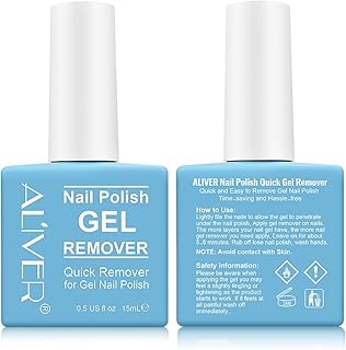 Magic dissolving for nail polish, professional dissolving for gel nail polish, removes in 3 minutes the nail polish in UV gel with quick absorption, pack of 2 [does not hurt nails].. DIAYTAR NIGERIA: Where affordability meets variety, with thousands of products delivered in less than 8 days.