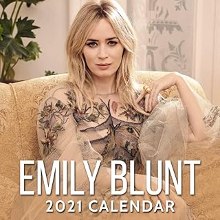 Emily Blunt 2021 calendar: 12 monthly calendars from January 2021 to December 2021.. Shop from our extensive catalog at DIAYTAR NIGERIA and enjoy doorstep delivery in just 5-8 days.