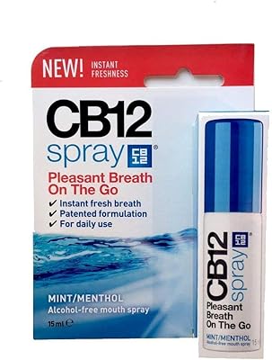 Spray CP12 - Instant freshness on the move, reduces the deep cause of bad breath, with zinc acetate, mint flavor - 15 ml.. DIAYTAR NIGERIA: Your trusted partner for affordable online shopping with reliable delivery timeframes.