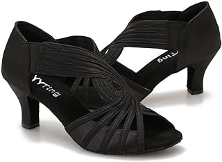 Latin lounge dance shoes for women, dance shoes for salsa practice, 6 cm heels, yt02.. From tech to toiletries, DIAYTAR Nigeria delivers without delay.