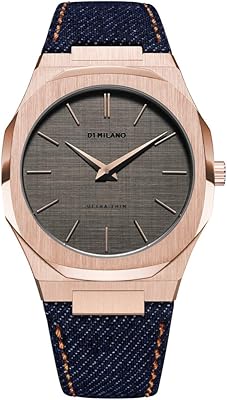 Ultra -fine quartz watch, dark gray dial, utdj03, rose gold, bracelet.. Your complete shopping solution, DIAYTAR NIGERIA offers extensive variety with budget-friendly delivery.