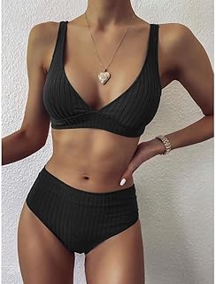Summer swimsuit high waisted women, set two rooms in patchwork, cross band on the back, Brazilian triangle swimsuit.. Transform your online shopping experience with DIAYTAR NIGERIA's affordable and diverse marketplace.