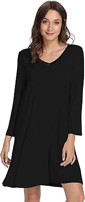Wiwi Bamboo Sweet Night Shirts For Women Extendable Night Shirt Large Sleeping Large Wait.. Thousands of choices. Zero hassle. All thanks to DIAYTAR Nigeria.