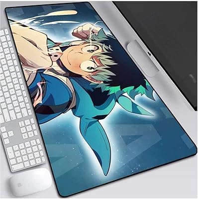 Extended game mouse mat large my hero academia keyboard coffee for computer keyboard.. DIAYTAR NIGERIA brings the market to your fingertips with affordable prices and swift delivery services.