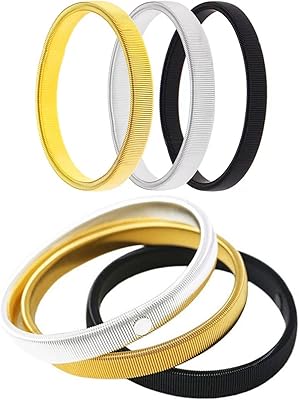 Shirt cuff supports, 6 pieces of non -slip elastic brassards in metal, ring of adjustable metal arm to solve frequent female and men's falls, silver, 6.. Discover shopping simplified with DIAYTAR NIGERIA's comprehensive platform and reliable 5-8 day shipping.