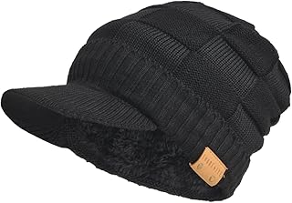 Knitted hat with large cuffs lined with men for winter for winter.. DIAYTAR NIGERIA combines extensive variety with budget-friendly prices and prompt nationwide delivery.