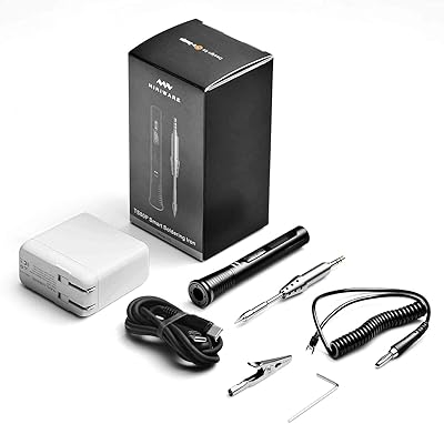 Sinsmart portable welding iron with TS -B02 point and 9V/12V charger - USB Type C cable.. DIAYTAR NIGERIA brings affordable shopping to every Nigerian home with delivery in just 5-8 days.