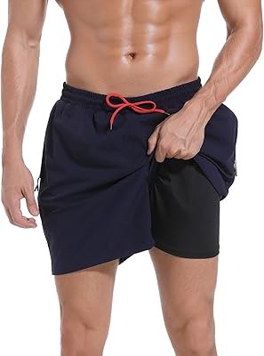 Coconut Bath Short for men with 2 in 1 compression lining with fast drying and zipped pockets.. Shop from our extensive catalog at DIAYTAR NIGERIA and enjoy doorstep delivery in just 5-8 days.