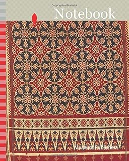 Notebook: Patola Sari, 1830-1860, textile and fashion arts.. DIAYTAR NIGERIA transforms desires into deliveries with our affordable prices and dependable shipping.