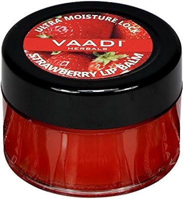 Nourishing lip balm organic strawberry and honey vaadi herbals 10.. DIAYTAR NIGERIA delivers what matters - quality, affordability, and prompt nationwide shipping.