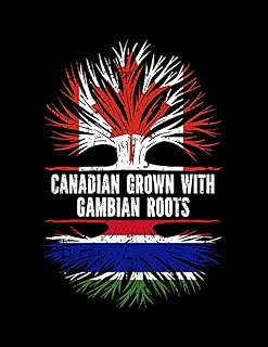 Canada Drapeau Book The Canada Grows with Canadian Gambian Roots: 8.5 x 11 inches.. DIAYTAR NIGERIA connects Nigerians with quality products at affordable prices, delivered in 5-8 days nationwide.
