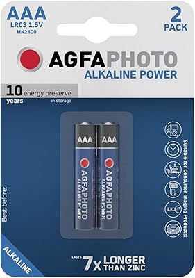 Long -term alkaline battery AJFAFOTO LR03 AAA Pack of 2.. DIAYTAR NIGERIA: Where affordability and variety meet with convenient delivery within 8 days.
