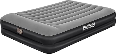 Pneumatic bed queen size bestway, black, queen size, 67403.. DIAYTAR NIGERIA: Where shopping dreams come true with budget-friendly prices and nationwide shipping.