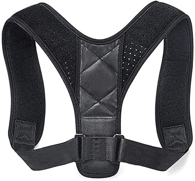 Dorsal support posture for women and men, adjustable skill for the upper back vony, invisible shoulder splint for posture correction, relief of back and neck pain and posture improvement.. Shop with confidence at DIAYTAR NIGERIA, offering thousands of products with budget-friendly shipping.