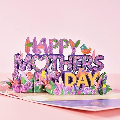 3D cards for Mother's Day birthday cards for mom greeting card.. Affordable online shopping is just a click away with DIAYTAR Nigeria.