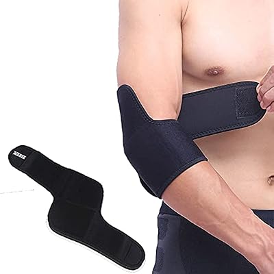 2 pieces Adjustable sewer support for tennis elbow, ideal for elbow sprains, tendonitis, arthritis, basketball, baseball, the golfer elbow provides support and pain relief.. Experience retail satisfaction with DIAYTAR NIGERIA's comprehensive platform and prompt shipping service.