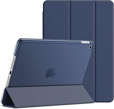 Jeetech case for iPad (9.7 inches, 2017/2018 model, 6th/5th generation), Watering/Automatic Wake up (navy blue).. DIAYTAR NIGERIA: Redefining e-commerce with affordable prices and reliable nationwide shipping.